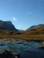 The colours and views in Glencoe are terrific